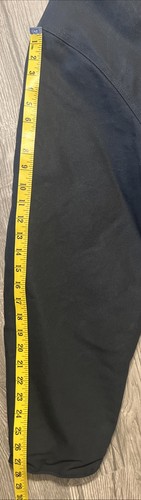 Carhartt C003 BLK Black Canvas Chore Coat Quilted Insulated Size 2XLT TALL - Bild 13 von 14