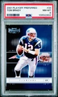 2001 Playoff Preferred #33 Tom Brady PSA 8 HOF  2nd Year BRADY!