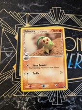 Chikorita (Delta Species) 44/101 Dragon Frontiers Regular Yuka Morii Clay Art