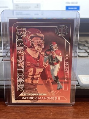 Patrick Mahomes 2025 Icon Collection Icon Connections #IC-24 - Mahomes/Montana