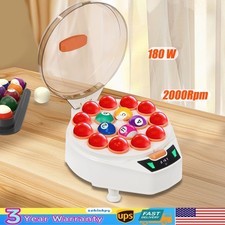 Automatic Pool Ball Cleaner Electric Billiard Ball Cleaner Polisher for 16 Balls