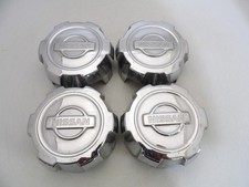 Set of 4 1999 2000 2001 Nissan Pathfinder Center Caps Chrome OEM # 40315 2W320