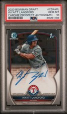 Wyatt Langford Bowman 2023 Auto
