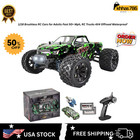 1/18 Brushless RC Cars for Adults Fast 50+ Mph, RC Trucks 4X4 Offroad Waterproof