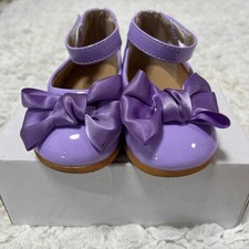 Zapatos de Cosplay Rapunzel Disney Bebé Púrpura 5.1 pulgadas Usados Talla 13 cm Japón
