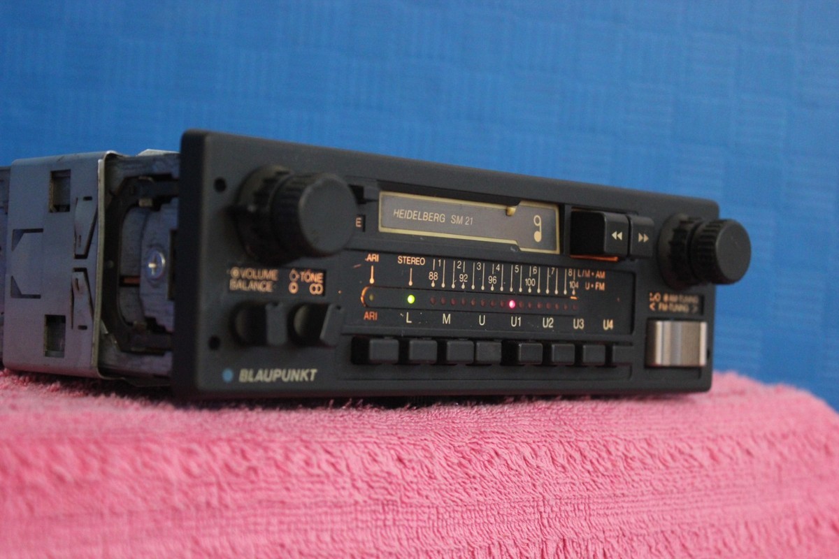 RARE Blaupunkt Car Stereo Heidelberg Sm21 7641751010 Porsche AUDI