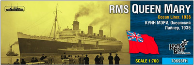# Combrig 70698 WL  : ''RMS QUEEN MARY''  Brit. Ocean-Liner 1936 - Resin-Kit 1:700