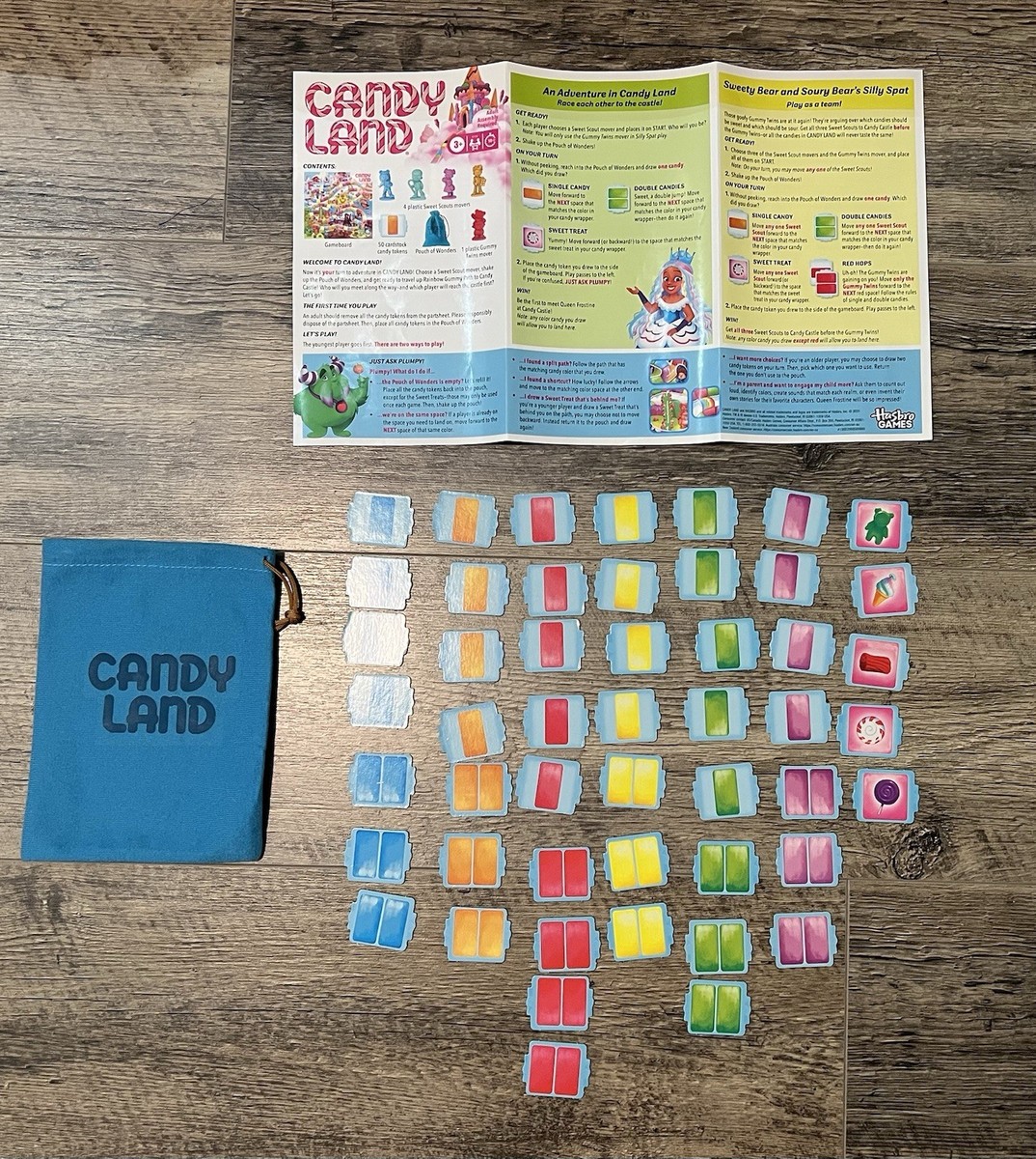 ※candyページ Candy Land 2025 Complete Set of Cards Pouch Of Wonder Instructions
