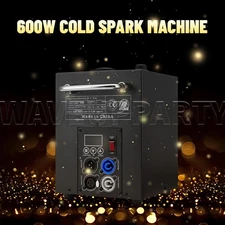 PAIDUN 600W Cold Spark Machine DMX Fountain Sparkler Firework Effect Equipment