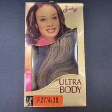 discontinued/Vtg Zury 100 Human Hair package 14" in color F27/4/30 brand new.