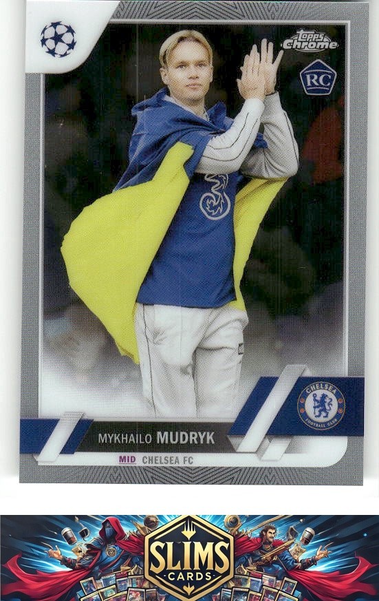 2022-23 Topps Chrome UEFA Club Competitions #52 Mykhailo Mudryk