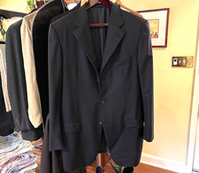 Ermenegildo Zegna Napoli Couture jacket 15mil Superfine Wool Blazer Suit 42