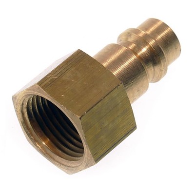 Stecknippel STMI 412, Ø innen G 1/2'' NW 7.2 Messing Gold