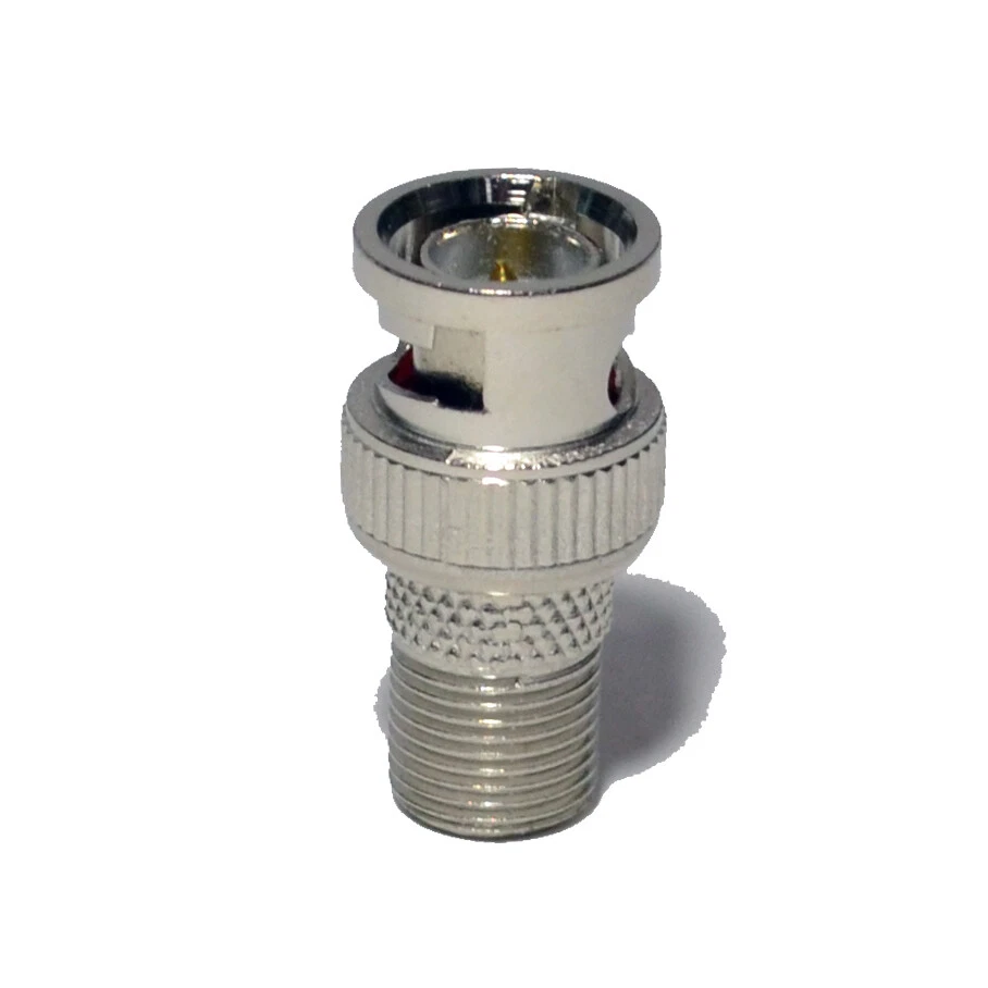 100 pack BNC Male to F Female Connector Adapter for Coaxial Cable CCTV - Image 4 of 4