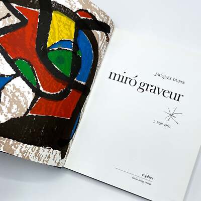 Joan Miro, Jacques Dupin / MIRO GRAVEUR I 1928-1960 1st Edition