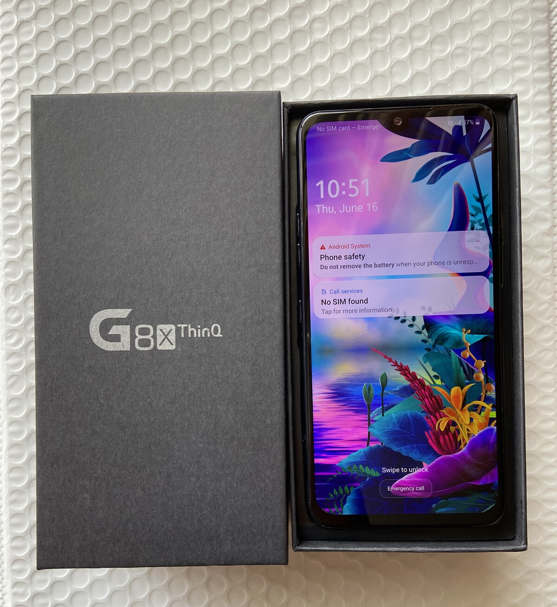 Unlocked LG G8X ThinQ LM-G850UM / LMG850EMW 128GB 6GB RAM Android