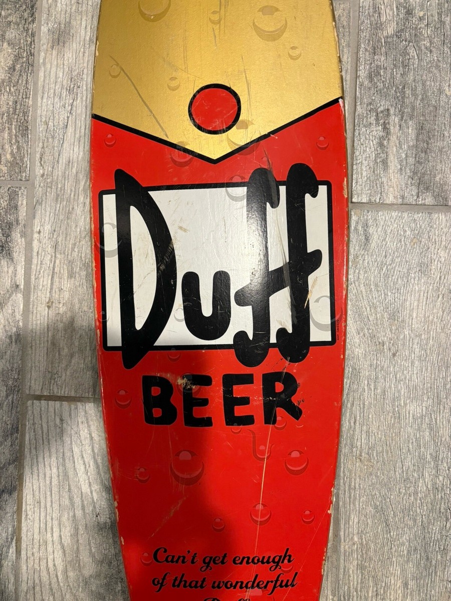 Duff Beer Santa Cruz Skateboard Longboard/Cruiser/ Pintail