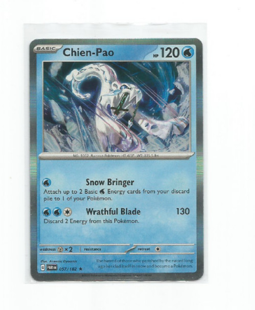 CHIEN-PAO 2023 POKEMON PARADOX RIFT HOLO CARD #57/182