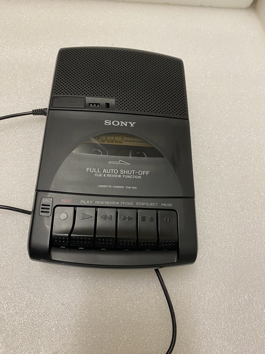 Sony TCM-939 Compact Cassette Voice Recorder | eBay UK