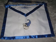 Senior Steward Masonic Officer Apron Freemason Blue Lodge Fraternity NEW