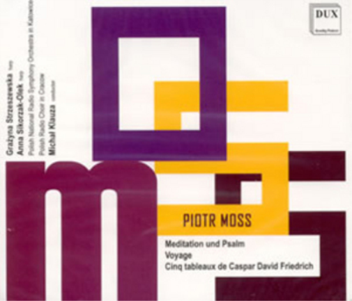 Piotr Moss Piotr Moss: Meditation Und Psalm/Voyage/Cinq Tableaux... (CD) Album