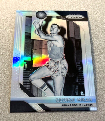 2018-19 Panini Prizm Silver Prizm #285 George Mikan Minneapolis Lakers