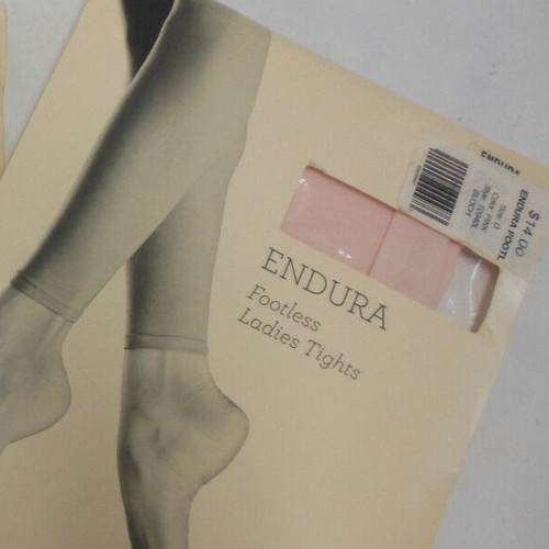 Bloch Endura Footless Tights Child Adult 2 colors T0940 lt tan black dance - 第 7/7 張圖片