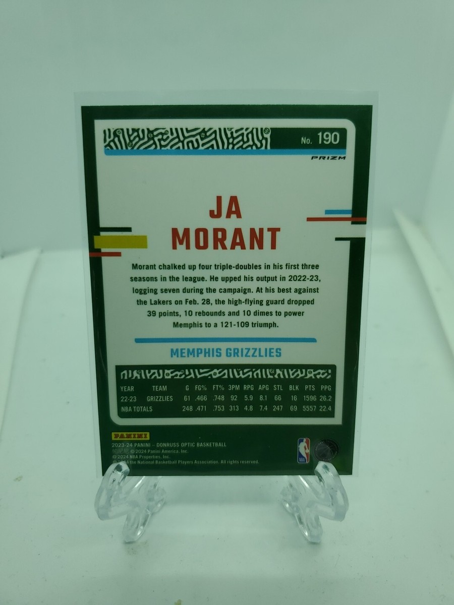 その他 2023 Prizm HOLO Optic Ja Morant set of 2 Ja Morant 2023-24 Optic Holo Prizm | eBay