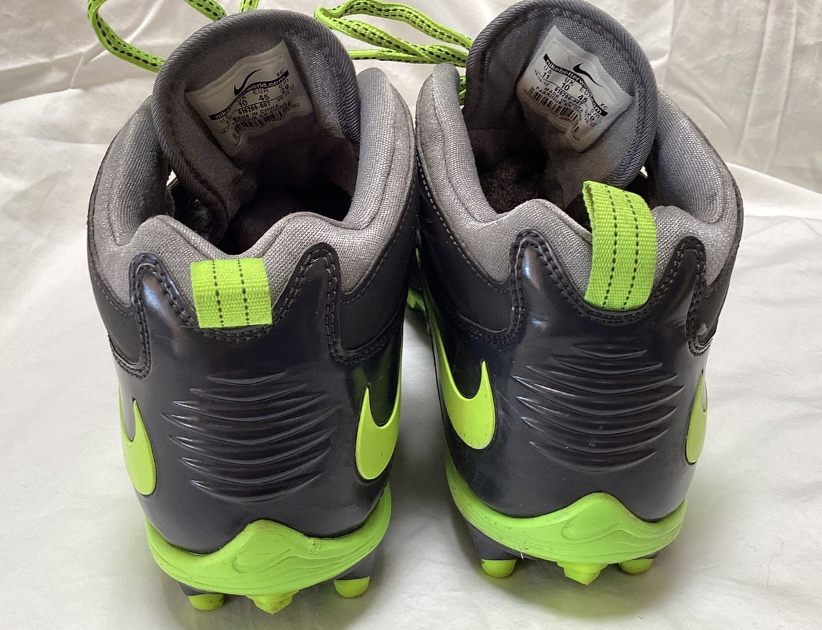 Nike Huarache 4 Gray Neon Green Men display picture 2