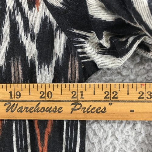 Wrangler Open Front Cardigan Cover Up Womens S Multicolor Geometric Print Casual - Picture 7 of 17