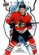 2021 UD Ice Hockey Mike Hardman #129    Rookie RC