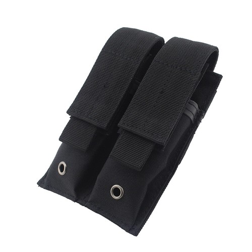 EE. UU. Bolsa de Revista Doble Táctica Molle Funda Pistola Soporte para Caza - Imagen 4 de 6