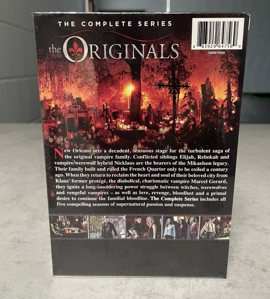 The ORIGINALS COMPLETE SERIES SEASON 1-5 DVD 21 DISC REGION 4 New & Sealed - image 3 of 3