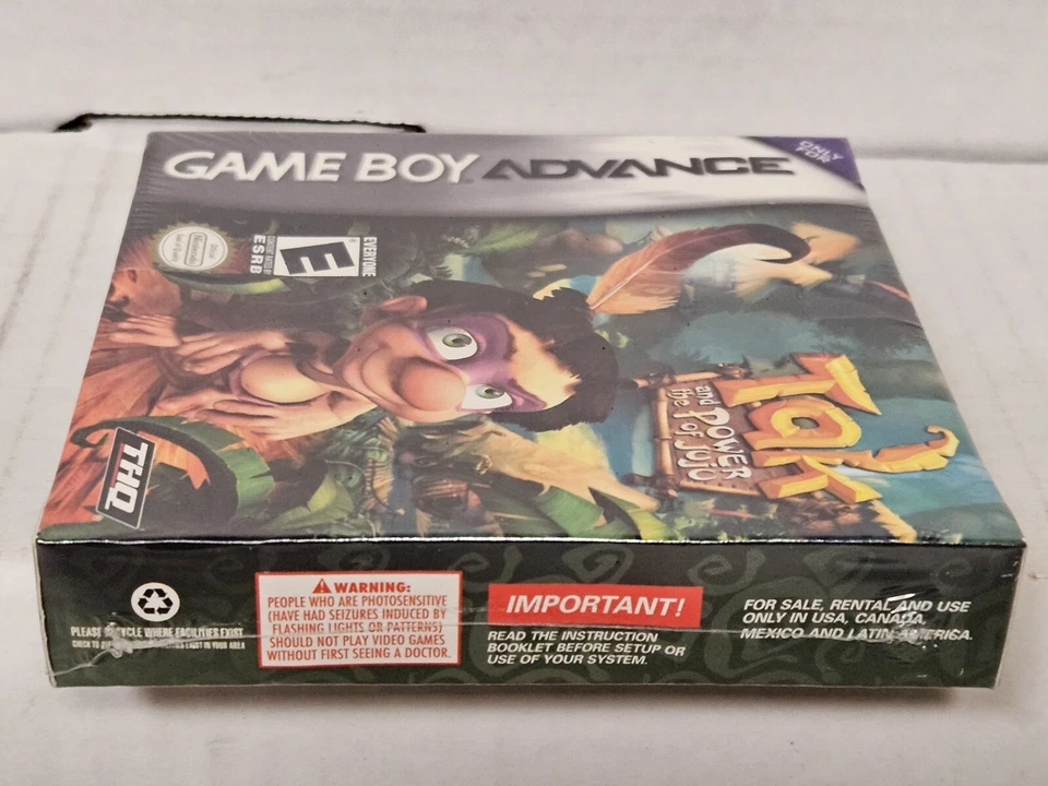 New Tak and the Power of Juju (Nintendo GameBoy Advance 2003) GBA Factory Sealed - Image 3 of 4