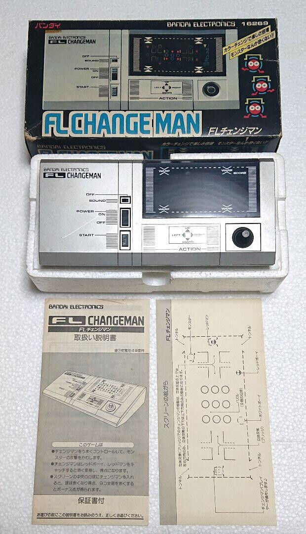 Bandai FL changeman retro vintage boxed used work lsi game Bandai FL changeman retro vintage boxed used work lsi game