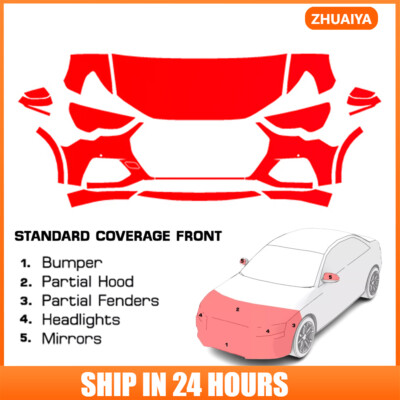 8.5Mil PreCut Paint Protection Film Clear Bra PPF Kit For Audi Q3 2019-2025