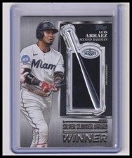 2024 Topps Luis Arraez /299 #SS-LA 2023 Slugger Patch Numbered Miami Marlins
