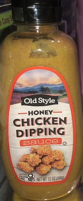 Old Style Honey CHICKEN DIPPING SAUCE 12oz GLUTEN FREE-NEW-SHIPS N 24 HOURS