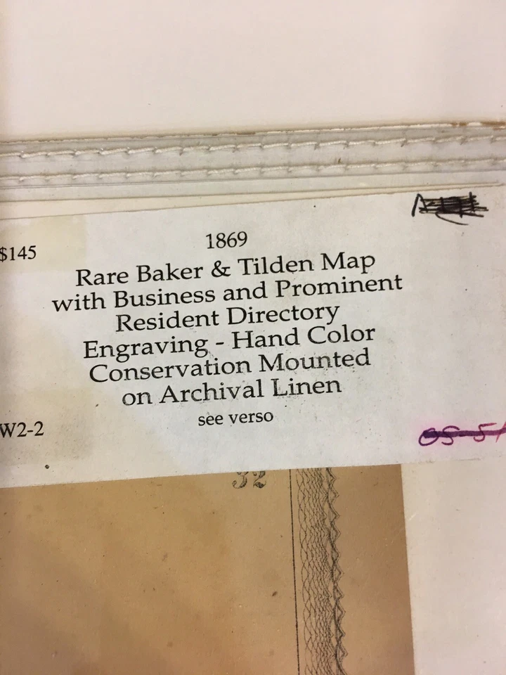 Connecticut Hartford County Map Farmington Township 1869 J8#30 - Image 2 of 4