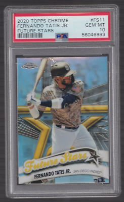 タティスジュニア 2020 Topps Chrome Future Stars #FS11 Fernando Tatis Jr. PSA 10 Gem