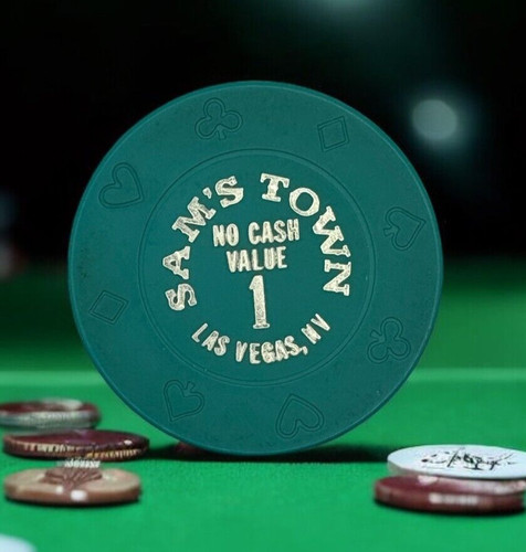 SAM'S TOWN CASINO LAS VEGAS NEVADA $1 NCV CHIP