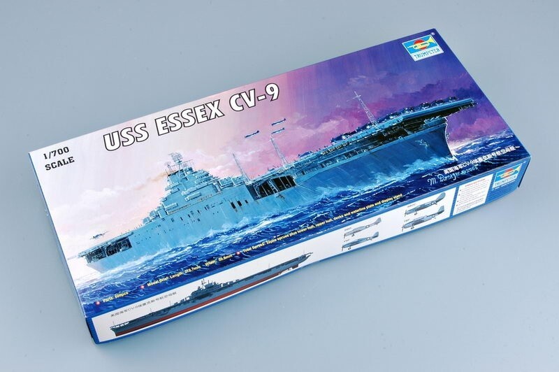 Trumpeter 05728 1:700th scale USS ESSEX CV-9