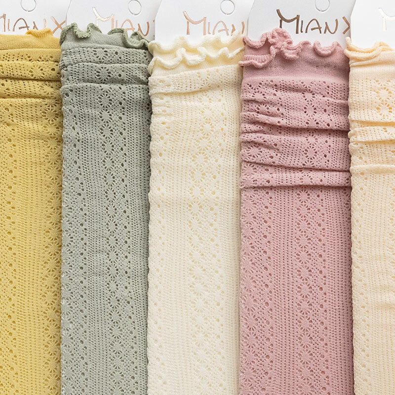 APL Calze Donna Lunghe Calze Sottili a Rete Traspiranti Scavate Pantofole 