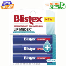 Blistex Lip Medex Stick 3 Count, 0.15 Oz. Med...