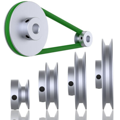 Aluminum Keilriemenscheibe Rillenbreite 1/2'' Antriebs Riemenscheibe Ø40mm-100mm*