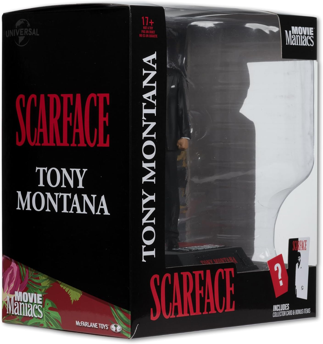 sd toys - Figurine à collectionner Tony Montana de Scarface, 18 x 12 cm