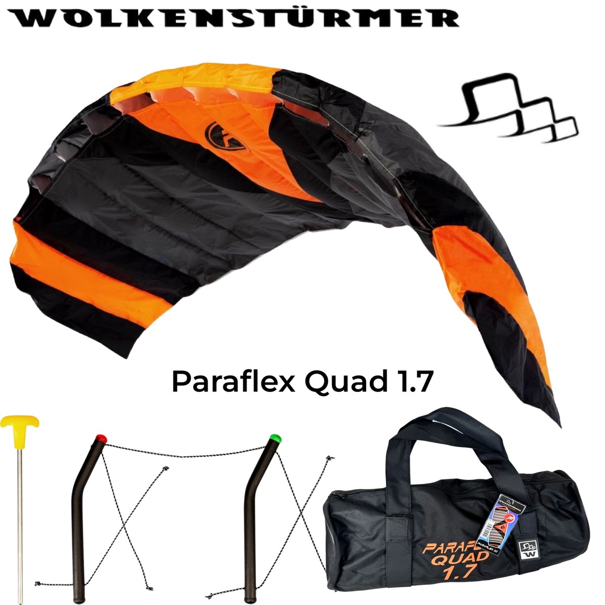 Wolkenstürmer Paraflex Quad 1.7 im Lenkmatte von Wolkenstürmer Vergleich 2026