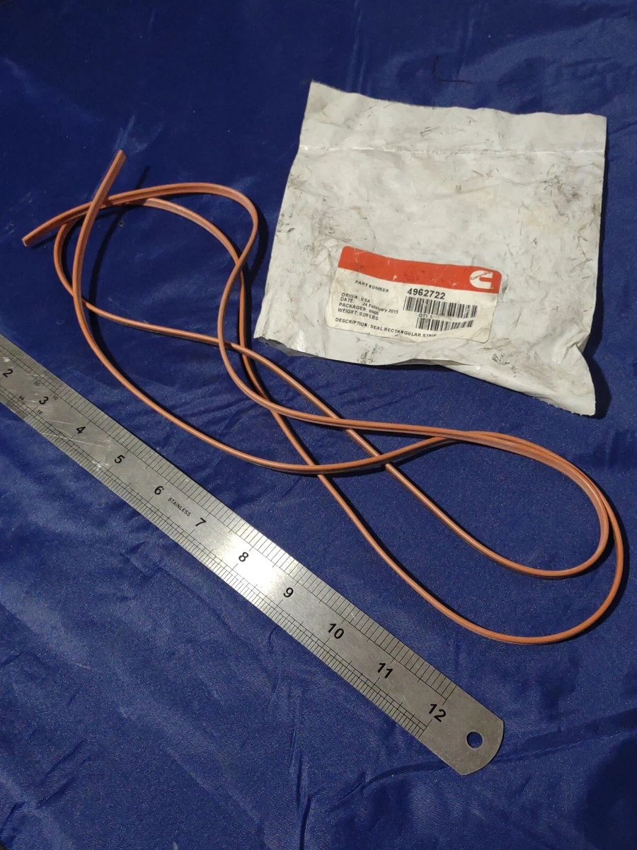 GENUINE OEM CUMMINS 4962722 SEAL RECTANGULAR STRIP 4059182 3679913 