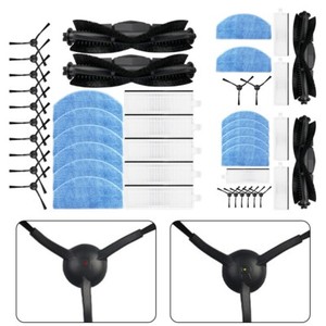 Set di accessori di ricambio per robot aspirapolvere Laresar Evol 3 con panni e spazzole (B