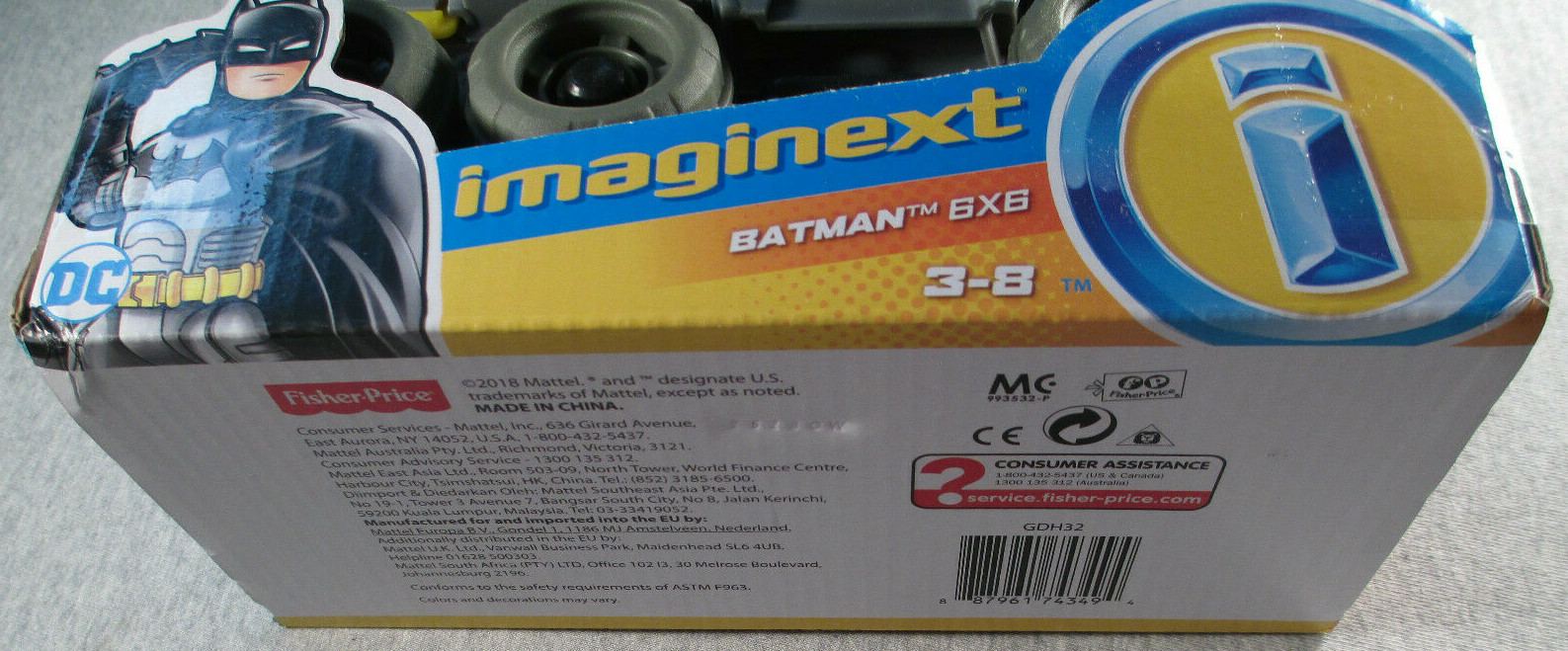 imaginext batman 6x6